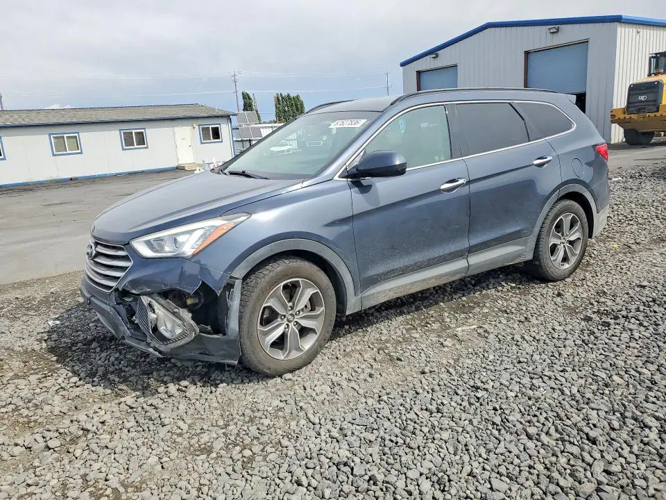 KM8SMDHF1GU148086 Hyundai Santa FE 2016 — повреждение Передняя часть, фото до ремонта