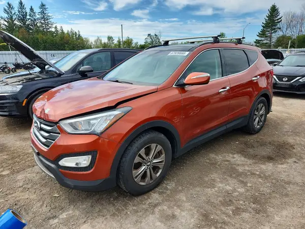 5XYZUDLBXGG369730 — 2016 Hyundai Santa FE, Передняя часть (Front End), фото до ремонта