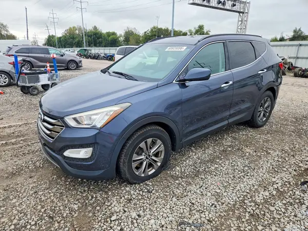 5XYZU3LB6GG361277 Hyundai Santa FE 2016 — повреждение Задняя часть, фото до ремонта