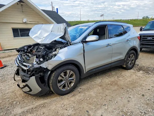 5XYZUDLB0GG356372 — 2016 Hyundai Santa FE, Передняя часть (Front End), фото до ремонта