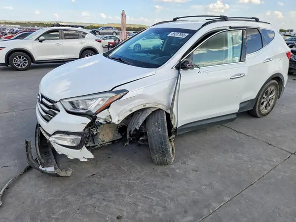 5XYZU3LBXGG365459 — 2016 Hyundai Santa FE, Передняя часть (Front End), фото до ремонта
