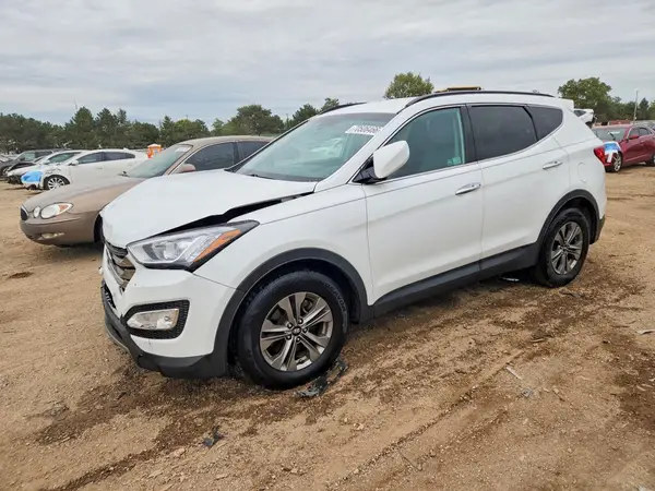5XYZU3LB6GG366513 — 2016 Hyundai Santa FE, Передняя часть (Front End), фото до ремонта