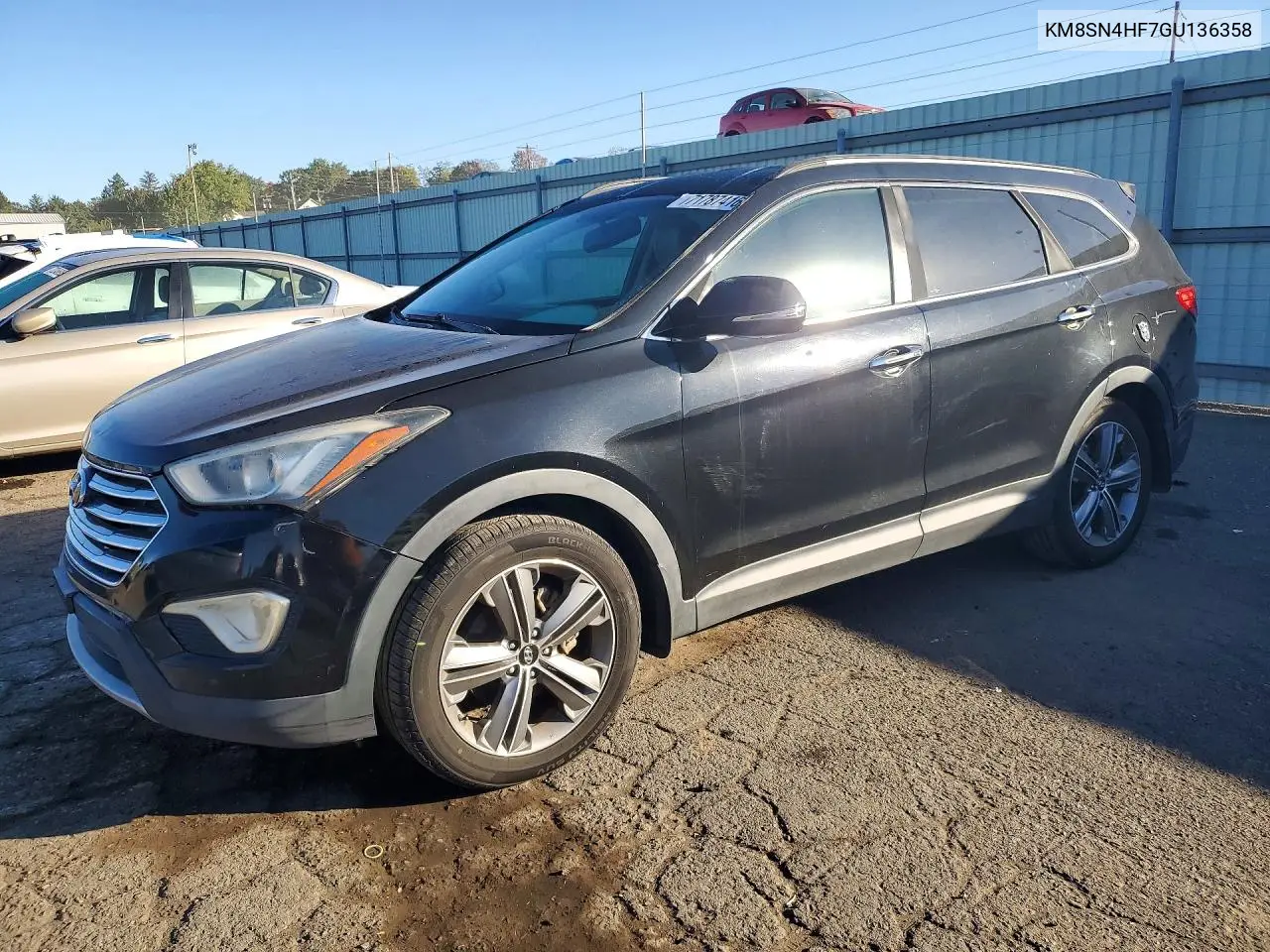 2016 Hyundai Santa Fe VIN KM8SN4HF7GU136358 фото 1