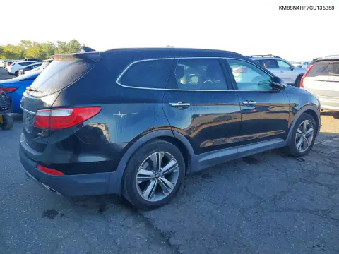 2016 Hyundai Santa Fe VIN KM8SN4HF7GU136358 фото 3