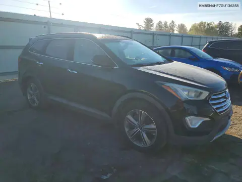 2016 Hyundai Santa Fe VIN KM8SN4HF7GU136358 фото 4