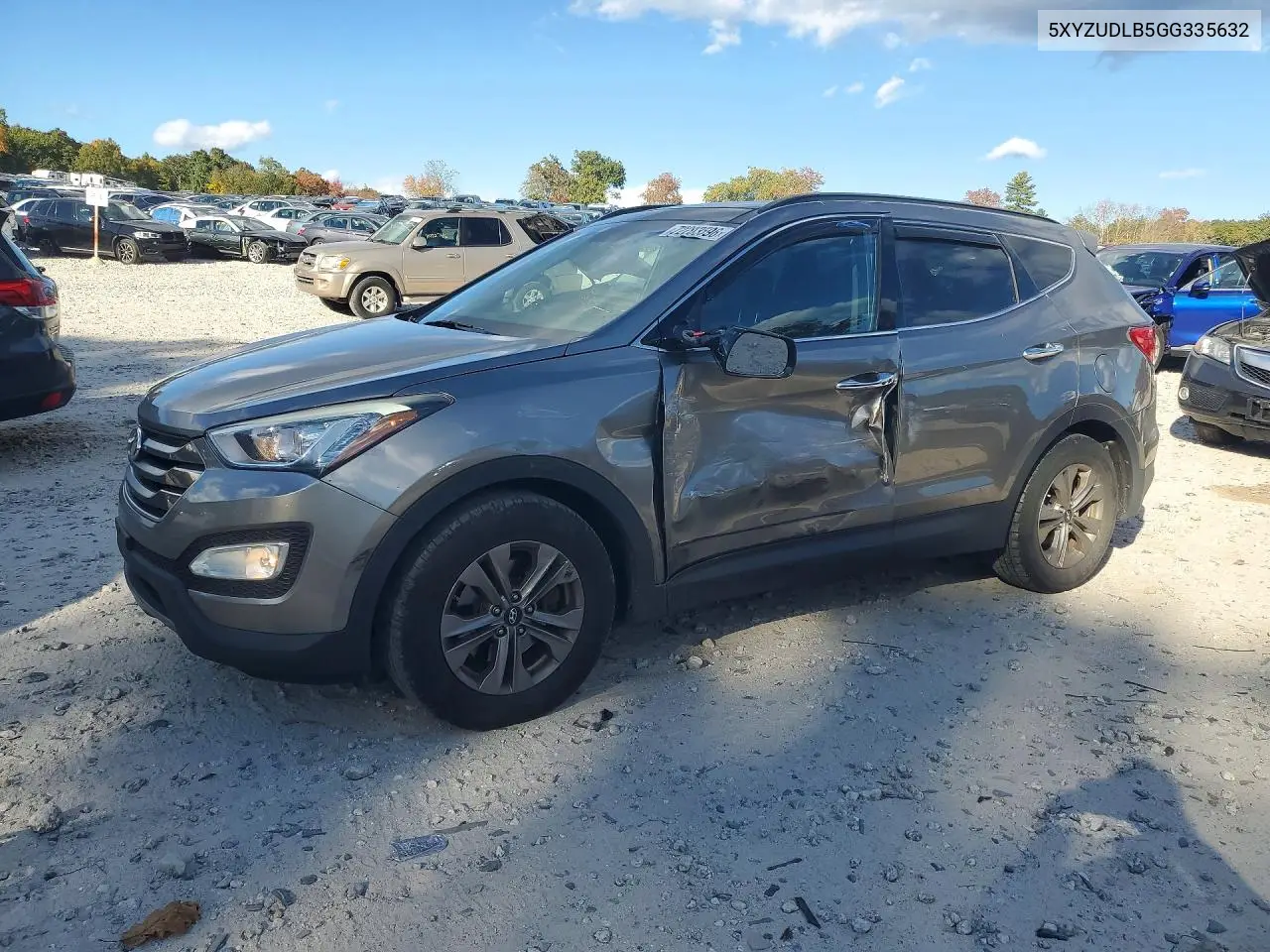 2016 Hyundai Santa Fe Sport 2.4L VIN 5XYZUDLB5GG335632 фото 1
