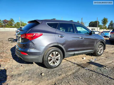2016 Hyundai Santa Fe Sport 2.4L VIN 5XYZUDLB0GG313022 фото 3