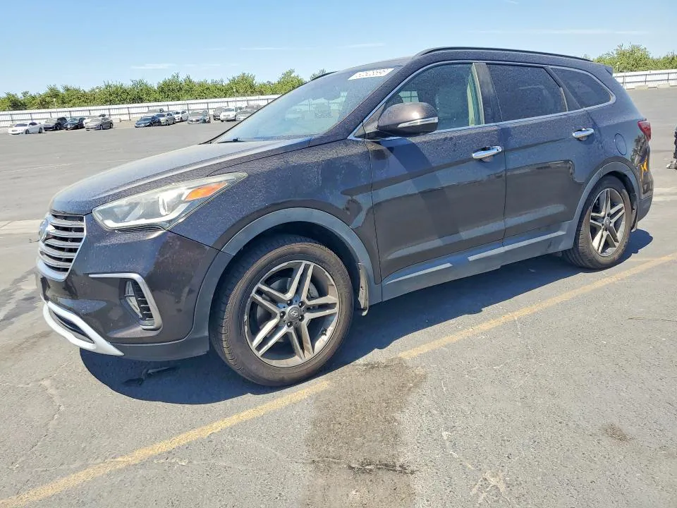 2017 Hyundai Santa Fe VIN KM8SR4HF8HU196400 фото 1