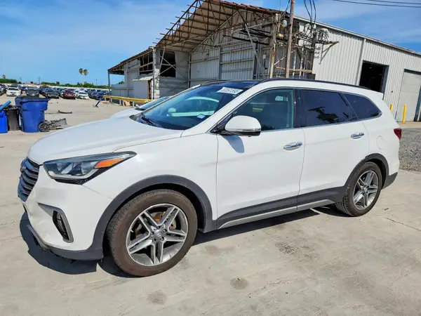 KM8SR4HF3HU241324 Hyundai Santa FE 2017 — повреждение Пожар двигателя, фото до ремонта