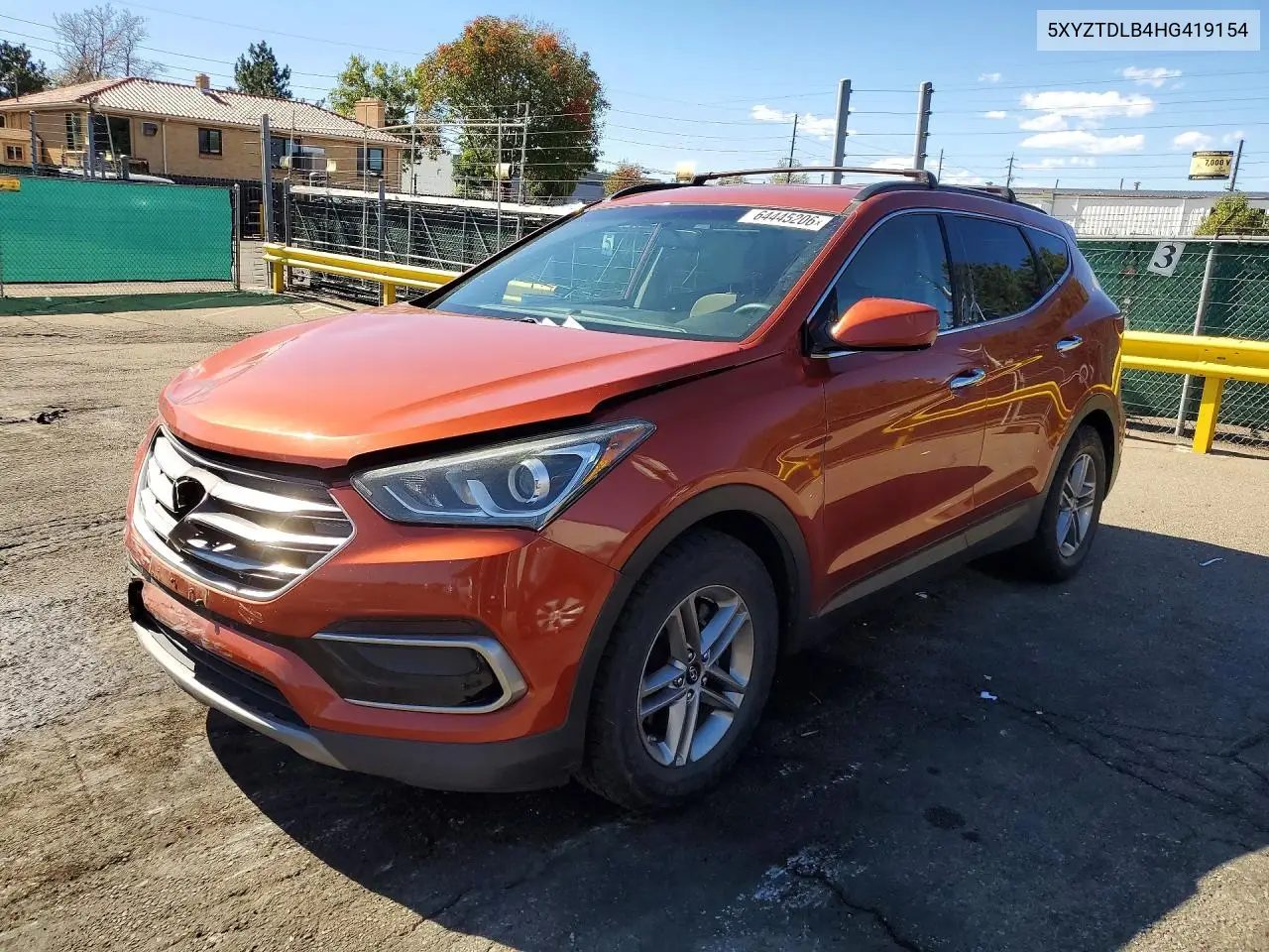 2017 Hyundai Santa Fe Sport 2.4L VIN 5XYZTDLB4HG419154 фото 1
