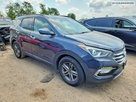 2017 Hyundai Santa Fe Sport 2.4L VIN 5XYZU3LB9HG381055 фото 4