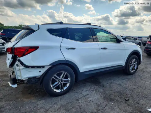 2017 Hyundai Santa Fe Sport 2.4L VIN 5NMZUDLBXHH033258 фото 3