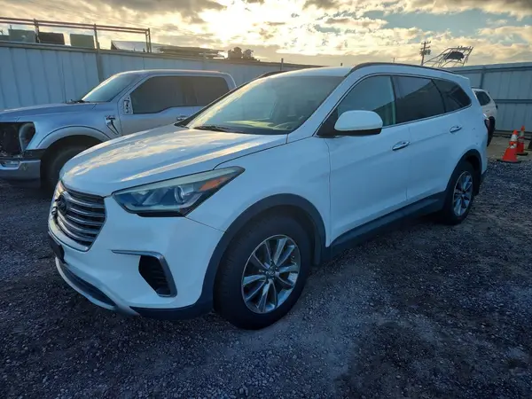 KM8SM4HF3HU190101 — 2017 Hyundai Santa FE, Передняя часть (Front End), фото до ремонта