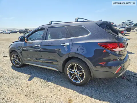 2017 Hyundai Santa Fe Limited Ultimate VIN KM8SR4HF8HU250231 фото 2