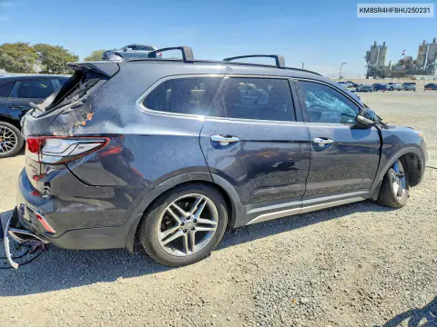 2017 Hyundai Santa Fe Limited Ultimate VIN KM8SR4HF8HU250231 фото 3