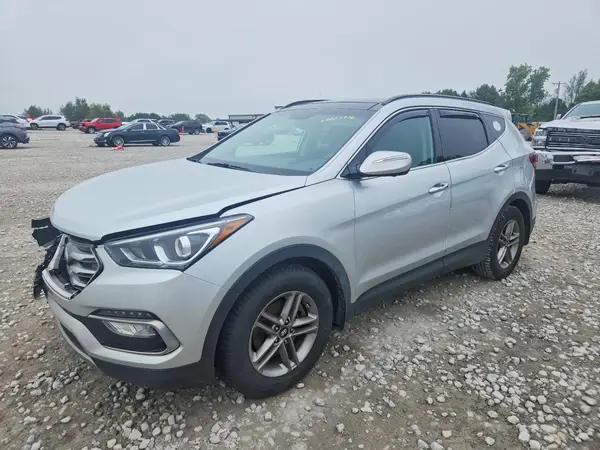 5XYZUDLB1HG473671 — 2017 Hyundai Santa FE, Передняя часть (Front End), фото до ремонта