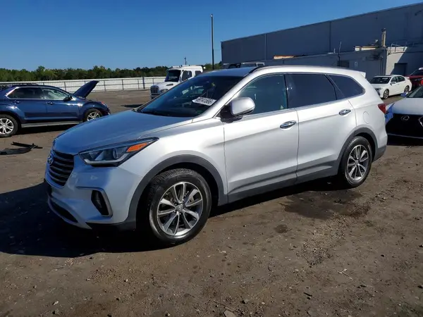 KM8SN4HF0HU165735 — 2017 Hyundai Santa FE, Передняя часть (Front End), фото до ремонта