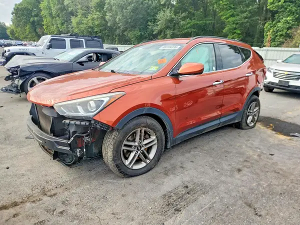 5XYZUDLB7HG490927 — 2017 Hyundai Santa FE, Передняя часть (Front End), фото до ремонта
