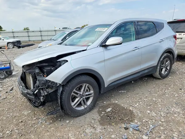 5XYZTDLB9HG474053 — 2017 Hyundai Santa FE, Передняя часть (Front End), фото до ремонта