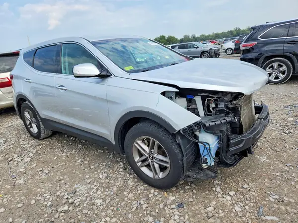 5XYZTDLB9HG474053 — 2017 Hyundai Santa FE, фото 4 с аукциона Copart, Передняя часть