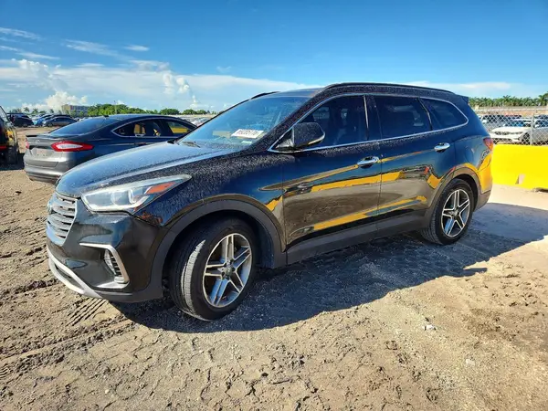 KM8SR4HF2HU199521 — 2017 Hyundai Santa FE, Передняя часть (Front End), фото до ремонта