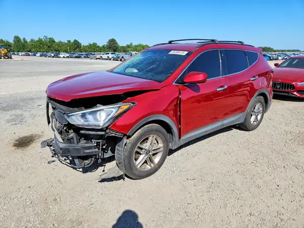 5XYZUDLB7HG498820 Hyundai Santa FE 2017 — повреждение Передняя часть, фото до ремонта