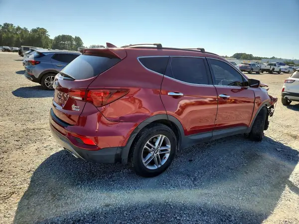 5XYZUDLB7HG498820 — 2017 Hyundai Santa FE, фото 3 с аукциона Copart, Передняя часть