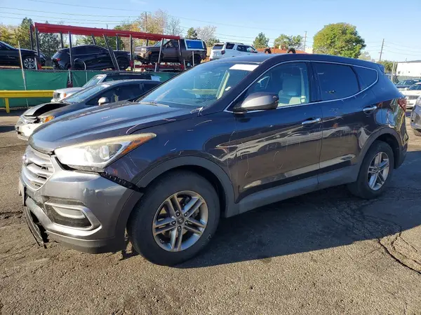 5XYZT3LB1HG450887 — 2017 Hyundai Santa FE, Передняя часть (Front End), фото до ремонта