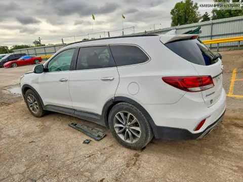 2017 Hyundai Santa Fe Se VIN KM8SM4HF2HU170597 фото 2