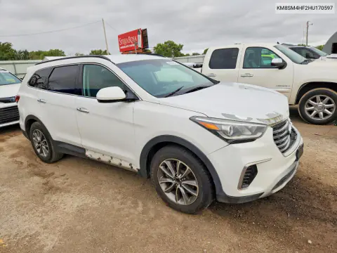 2017 Hyundai Santa Fe Se VIN KM8SM4HF2HU170597 фото 4