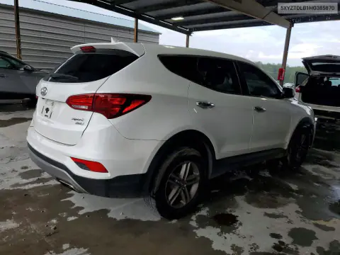 2017 Hyundai Santa Fe Sport 2.4L VIN 5XYZTDLB1HG385870 фото 3