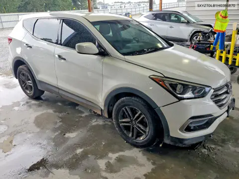 2017 Hyundai Santa Fe Sport 2.4L VIN 5XYZTDLB1HG385870 фото 4