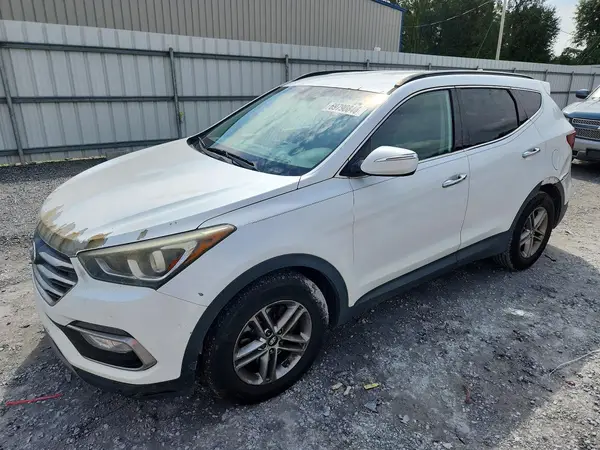 5XYZU3LB7HG431015 — 2017 Hyundai Santa FE, Задняя часть (Rear End), фото до ремонта