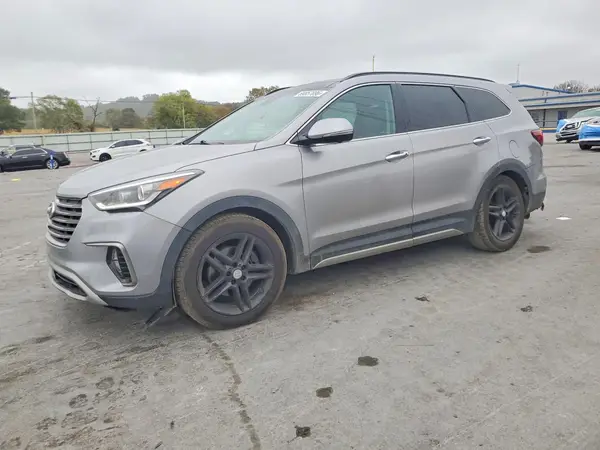 KM8SRDHF2HU240150 — 2017 Hyundai Santa FE, Задняя часть (Rear End), фото до ремонта