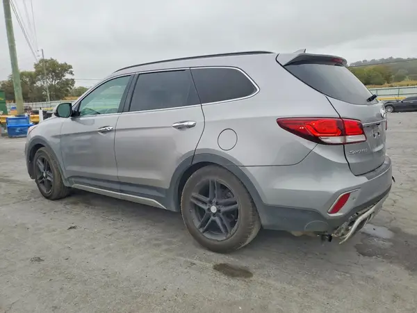 KM8SRDHF2HU240150 — 2017 Hyundai Santa FE, фото 2 с аукциона Copart, Задняя часть
