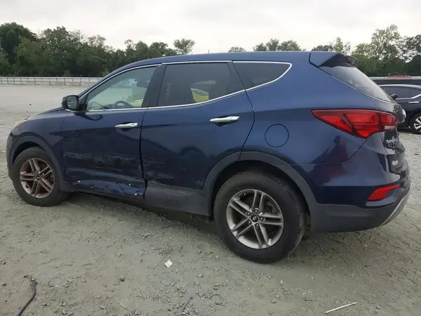 5XYZTDLB7HG458384 — 2017 Hyundai Santa FE, фото 2 с аукциона Copart, Боковая часть