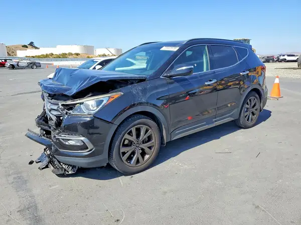 5XYZW4LA0HG455941 — 2017 Hyundai Santa FE, Передняя часть (Front End), фото до ремонта