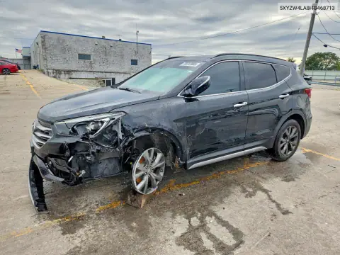 5XYZW4LA8HG468713 — 2017 Hyundai Santa FE, Передняя часть, фото до ремонта