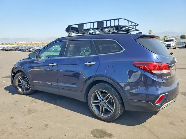 KM8SR4HF0HU227672 — 2017 Hyundai Santa FE, фото 2 с аукциона Copart, Передняя часть