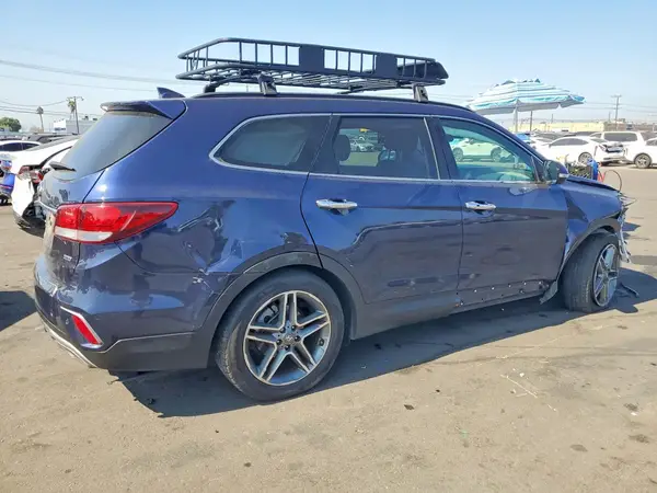 KM8SR4HF0HU227672 — 2017 Hyundai Santa FE, фото 3 с аукциона Copart, Передняя часть