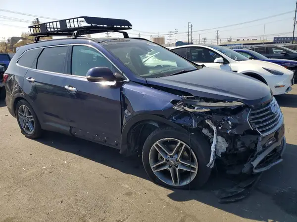 KM8SR4HF0HU227672 — 2017 Hyundai Santa FE, фото 4 с аукциона Copart, Передняя часть