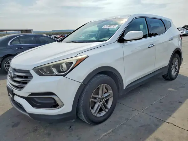 5XYZTDLB7HG439205 — 2017 Hyundai Santa FE, Град (Hail), фото до ремонта