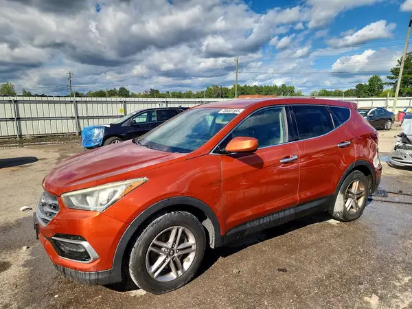 5XYZTDLB3HG429819 — 2017 Hyundai Santa FE, Передняя часть (Front End), фото до ремонта