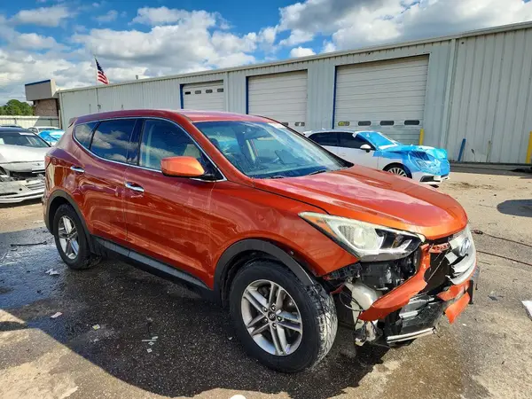 5XYZTDLB3HG429819 — 2017 Hyundai Santa FE, фото 4 с аукциона Copart, Передняя часть