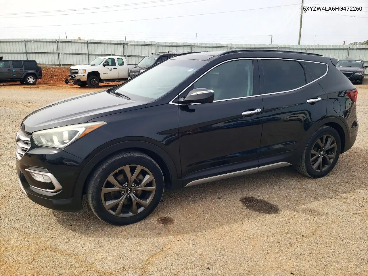 2017 Hyundai Santa Fe Ultimate 2.0T VIN 5XYZW4LA6HG472260 фото 1