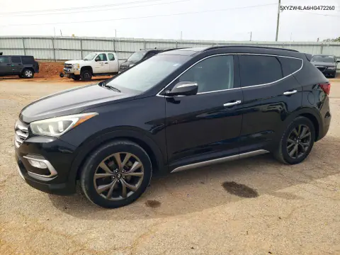 5XYZW4LA6HG472260 — 2017 Hyundai Santa FE, Мелкие вмятины и царапины, фото до ремонта