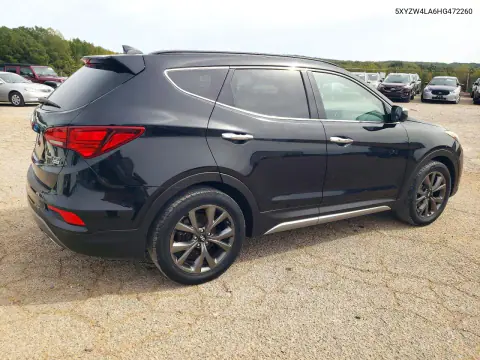 2017 Hyundai Santa Fe Ultimate 2.0T VIN 5XYZW4LA6HG472260 фото 3