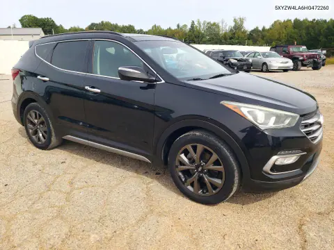 2017 Hyundai Santa Fe Ultimate 2.0T VIN 5XYZW4LA6HG472260 фото 4