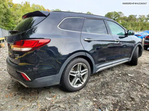 2017 Hyundai Santa Fe Limited Ultimate VIN KM8SRDHF4HU236567 фото 3