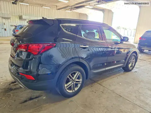 2017 Hyundai Santa Fe Sport 2.4L VIN 5NMZUDLB7HH050843 фото 3